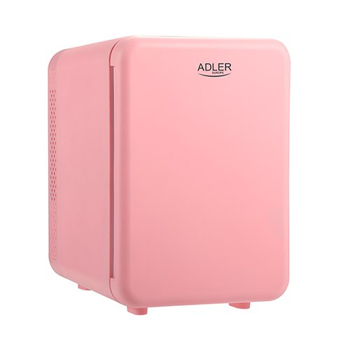 Adler | AD 8084 | Mini Refrigerator | Free standing | Larder | Height 27 cm | Fridge net capacity 4 L | Pink