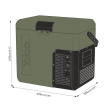 YOLCO ET18 Green Portable compressor fridge