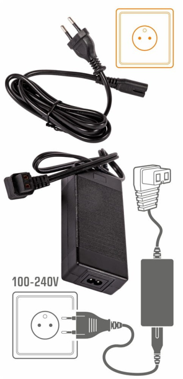 Yolco BCX40 fridge Portable (placement) 39 L F Grey