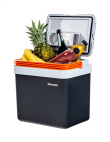 Travel refrigerator Ravanson CS-24S (398 x 430 x 298 mm; 24l; black )