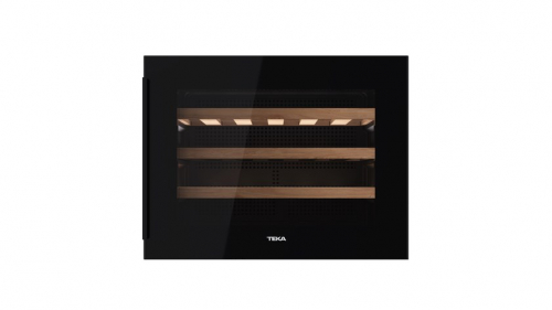 Teka RVI 10024 GBK Thermoelectric wine cooler Freestanding Black 24 bottle(s)