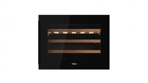 Teka RVI 10024 GBK Thermoelectric wine cooler Freestanding Black 24 bottle(s)