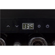 Caso | Wine cooler | WineSafe 18 EB | Energy efficiency class G | Built-in | Bottles capacity Up to 18 bottles | Cooling type Compressor technology | Stainless steel