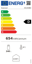 Vitriinkülmik Scandomestic DC240BD