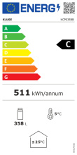 Vitriinkülmik Kluge KCP0358B