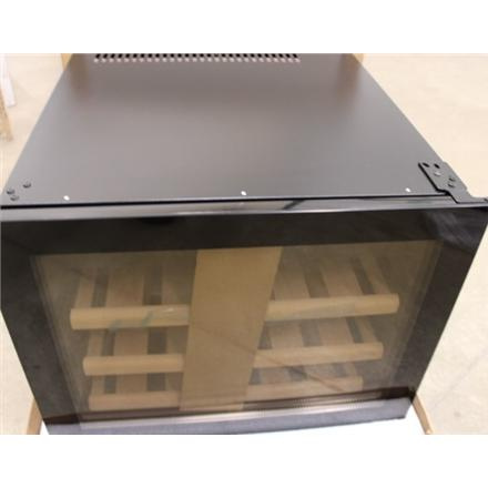 Taastatud.   | Caso | Wine cooler | WineSafe 18 EB | Energy efficiency class G | Built-in | Bottles capacity 18 bottles | Cooling type Compressor technology | Black | DAMAGED PACKAGING