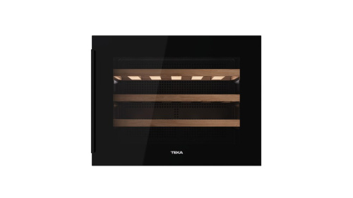 Teka RVI 10024 GBK Thermoelectric wine cooler Freestanding Black 24 bottle(s)