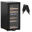 Adler | Wine Cooler | AD 8080 | Energy efficiency class G | Bottles capacity 24 | Free standing | Cooling type Compressor | Height 82 cm | Total net capacity 60 L | Black