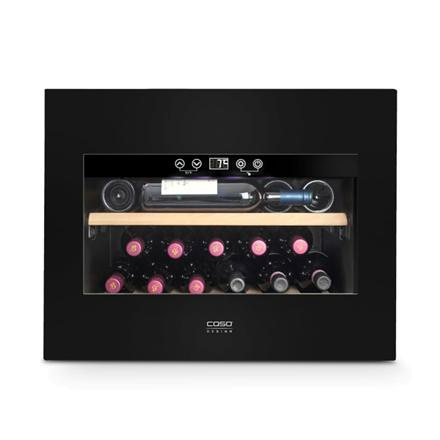 Caso | Wine Cooler | WineDeluxe E 18 | Energy efficiency class G | Built-in | Bottles capacity 18 bottles | Cooling type Compressor technology | Must