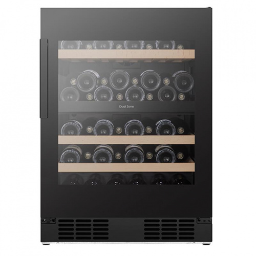 Hisense, 46 pudelit, kõrgus 82 cm, must - Veinikülmik / RW3N122GSLF
