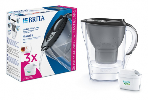 Brita Marella filter jug 2,4l + 3 PRO Pure Performance cartridges