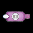 Filterkann Aquaphor Smile lilla 2.9 l
