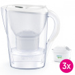Brita Dzbanek filtrujacy 2,4l Marella+3wklady PRO bia