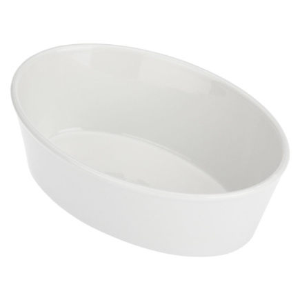 LA PORCELLANA BIANCA FIESOLE Oval Baking Dish 13 x 19 cm