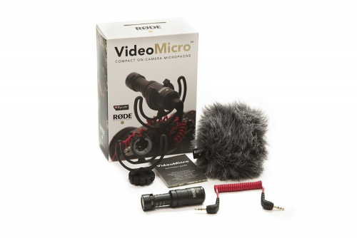 RØDE VideoMicro Black Digital camera Mikrofon