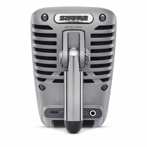 Shure MOTIV MV51 Grey Digital camcorder Microphone