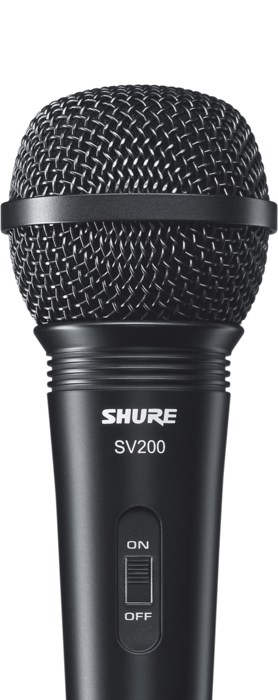 Shure SV200 Mikrofon Black Karaoke Mikrofon