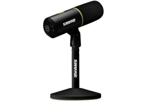 Shure MV6 - USB-C cardioid dynamic Mikrofon for gamers and streamers