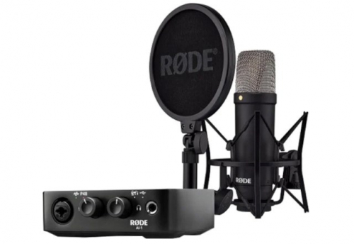 RØDE NT1 Signature Black + AI-1 Studio Kit MK2 - complete studio set