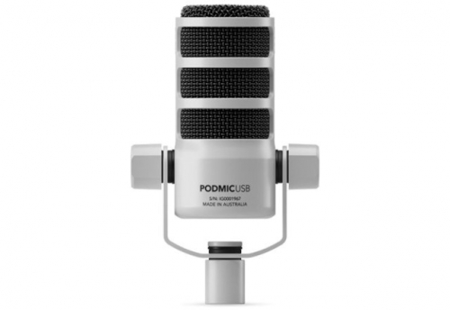 RØDE PodMic USB White - dynamic Mikrofon for podcasting