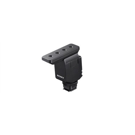 Sony | Compact Camera-Mount Digital Shotgun Mikrofon | ECM-B10 | Three pickup modes: Multidirectional, unidirectional and circular; Simple switching; Digital signal processing; Highly effective noise reduction filter; Digital audio transmission