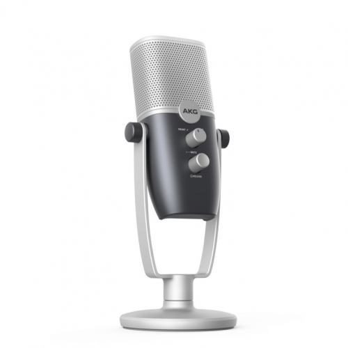 AKG Ara - professional USB condenser Microphone, blue-silver