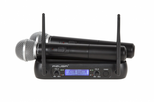 2-channel VHF Microphone WR-358LD (2 x handheld mics)