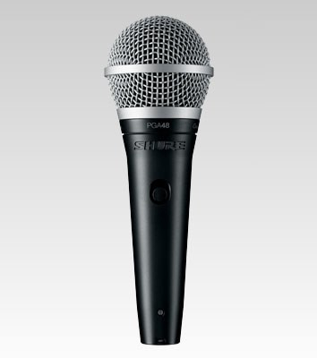 Shure PGA48-XLR Black, Metallic Stage/performance Microphone