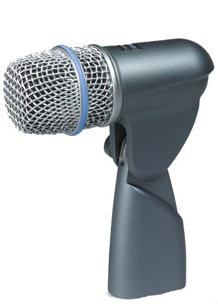 Shure BETA 56A Microphone Black, Silver Studio Microphone