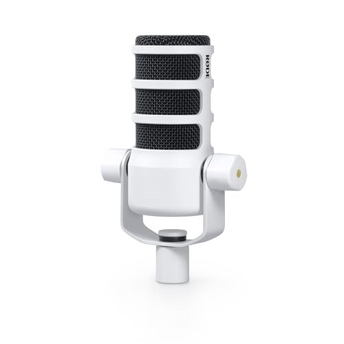 RØDE PodMic - Dynamic Microphone, white