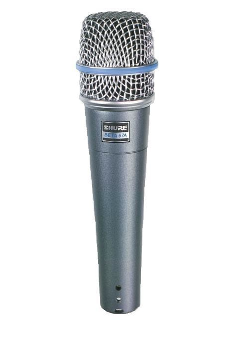 Shure Beta 57A Blue Stage/performance Microphone