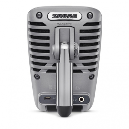 Shure MOTIV MV51 Grey Digital camcorder Mikrofon