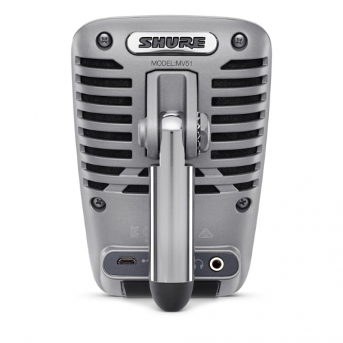 Shure MOTIV MV51 Grey Digital camcorder Microphone