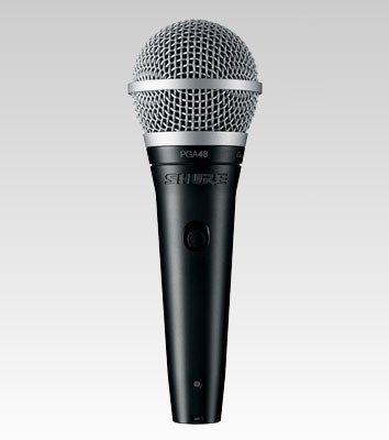 Shure PGA48-XLR Black, Metallic Stage/performance Mikrofon