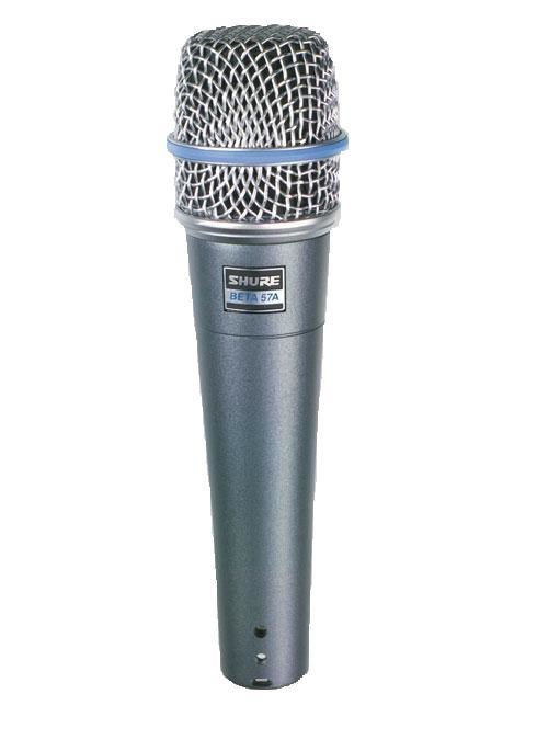 Shure Beta 57A Blue Stage/performance Mikrofon