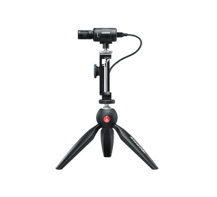 Shure MV88+ VIDEO KIT Black Table microphone WLONONWCRFSFW