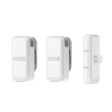 RODE Wireless Micro Lightning white