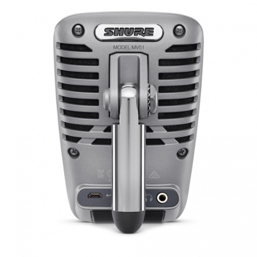 Shure MOTIV MV51 Grey Digital camcorder Microphone