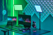 Razer Key Light table lamp E Chrome