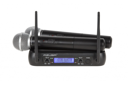 2-channel VHF Mikrofon WR-358LD (2 x handheld mics)