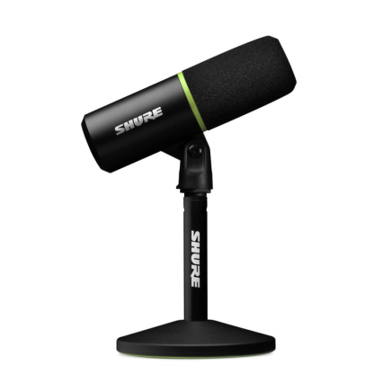 Shure MV6 - USB-C cardioid dynamic Mikrofon for gamers and streamers
