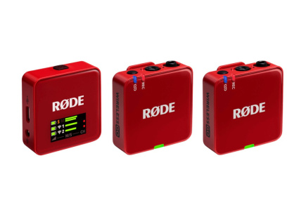 RØDE Wireless GO III Red - wireless Microphone system (red)