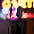 Thronmax Mdrill Dome Black Table Microphone