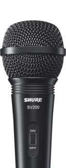 Shure SV200 Microphone Черный Karaoke Microphone