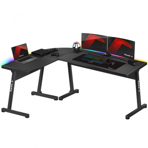 Gaming desk - Huzaro Hero 6.0 Black RGB