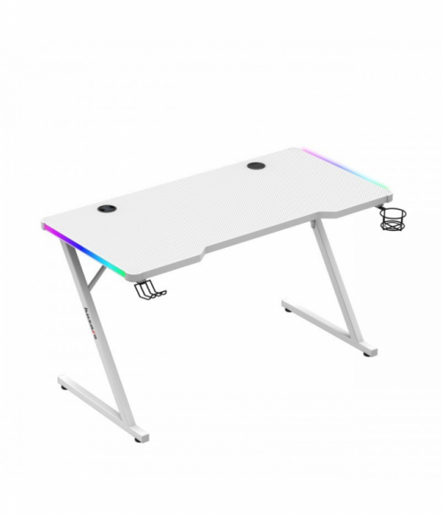 Huzaro Hero 2.5 White RGB gaming desk