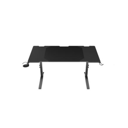 Genesis | Modular Gaming Desk | Holm 140 RGB | Anthracite Black NDS-2249