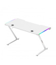 Huzaro Hero 2.5 White RGB gaming desk