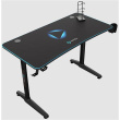 Onex | Gaming Desk w/Cup holder, Kõrvaklapid mikrofoniga hook, Gamepad holder, Full coverage mouse pad | GD1200H | Black ONEX-GD1200H