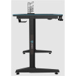 Onex | Gaming Desk w/Cup holder, Kõrvaklapid mikrofoniga hook, Gamepad holder, Full coverage mouse pad | GD1200H | Black ONEX-GD1200H